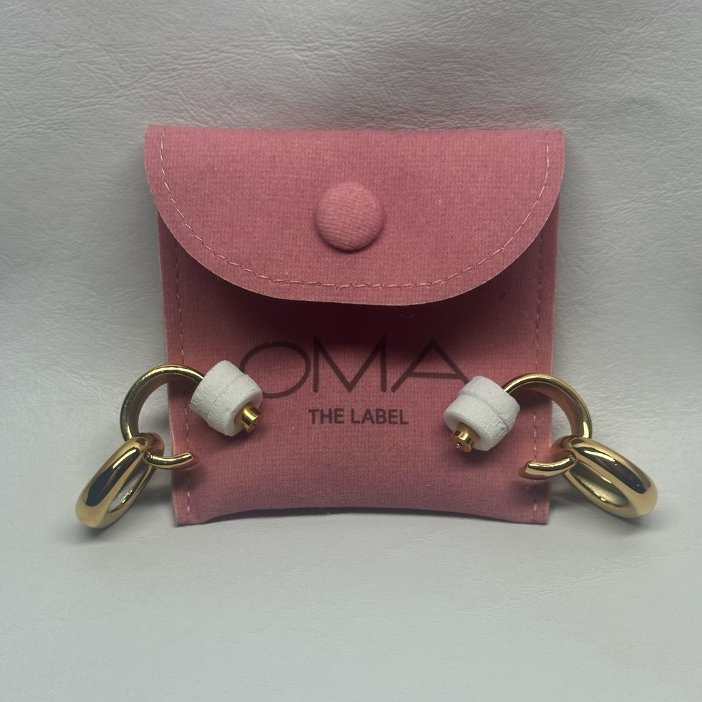 Oma The Label Gold Geometric Earrings — image 4 of 5
